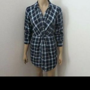 ABERCROMBIE PLAID DRESS